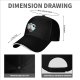 Black Baseball Cap With Appa From Avatar The Last Airbender Cloud Print