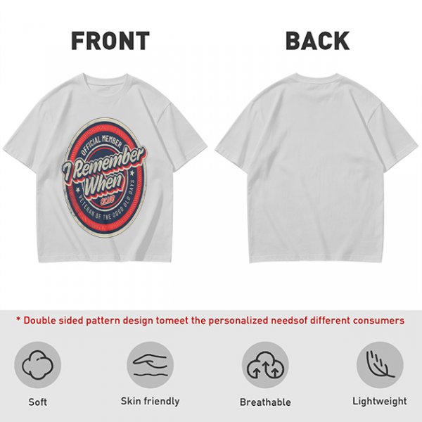 I Remember When Club Official Member Veteran T-Shirt