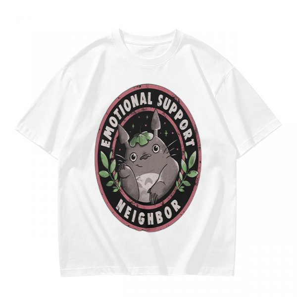 Emotional Support Neighbor Totoro Graphic T-Shirt