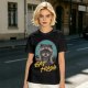 Olive Raccoon Eat Trash Graphic T-Shirt