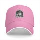 Black Baseball Cap with Mystical Mischief Raccoon Wizard Graphic