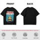 Olive Graphic T-Shirt with Skeletor Jaws Parody Art