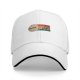 I Love Flat Earth Eclipse Graphic Black Baseball Cap