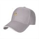 Black Baseball Cap With Cute Headphone Wearing Cat Graphic