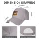 Black baseball cap with magical cat bus themed graphic
