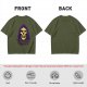 Olive T-Shirt With Skeletor Graphic Print