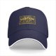 Black baseball cap with 'Sarcasm Since the 1900s' gold graphic