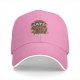 Black baseball cap with 'Without my cats and coffee my heart would be empty' print