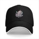 Black Baseball Cap With Ghostly Creature 'How To Steal Soul' Artwork