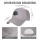 Black Baseball Cap With Mystical Black Cat And Crescent Moon Art
