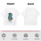 Olive t-shirt with 'Behind Every Game Over A Restart Awaits' gaming print