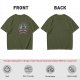 Olive T-Shirt With Make The World Great Again Space Graphic Print