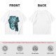 Olive Green T-Shirt With Alien Warrior Graphic Print