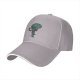 Black Baseball Cap With Alien Holding Drink Graphic