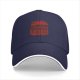 Black baseball cap with Benny's Burgers graphic print