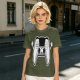 Olive T-Shirt With Cartoon Game Controller Graphic