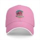 Black Baseball Cap With Cherry Surf Dessert Graphic Print