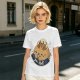Olive T-Shirt With Cute Cinnamon Bunny Roll Graphic And You Roll Text