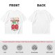 Olive Graphic T-Shirt With I HATE mood swings Cherry Print