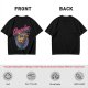 Olive Chocobo Graphic T-Shirt with Retro 80s Style Print