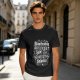 Olive T-Shirt With Funny Manifesting Snacks Success Quote Print