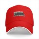 Black baseball cap with 'Monday Would Not Recommend' print