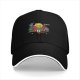 Black Baseball Cap With Zelda Christmas 'I'm No Elf' Print