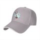 Black Baseball Cap With Appa From Avatar The Last Airbender Cloud Print