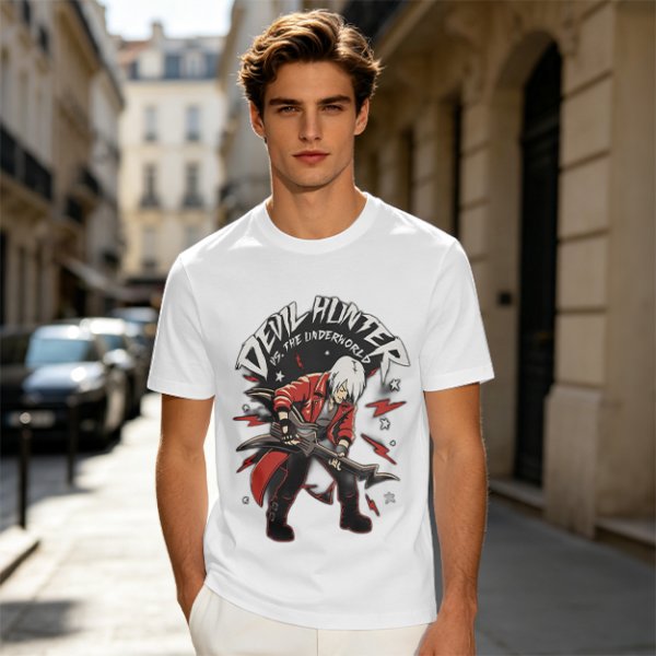 Devil Hunter vs The Underworld Graphic T-Shirt
