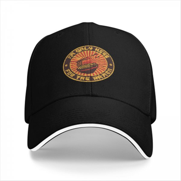 I'm Only Here For The Ramen Graphic Baseball Cap
