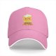 Black baseball cap with cute beer mug graphic and free chugs text