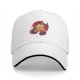 Black Baseball Cap With Dragon D20 Roll Your Destiny Print