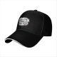 Black baseball cap with raccoon and opossum weird love graphic