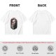 Olive T-Shirt with Vampire Coffee Before Coffin Graphic Print