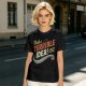 Olive T-Shirt With That's a Terrible Idea! Retro Graphic Print