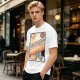 Olive t-shirt with retro guide to adulthood VHS-style print