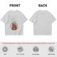 Olive T-Shirt with Chewbacca Drinking Boba Graphic