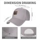 Black Coffee Skull Graphic Black Baseball Cap