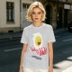 Olive T-Shirt With Happy Fried Egg And Bacon Graphic Print