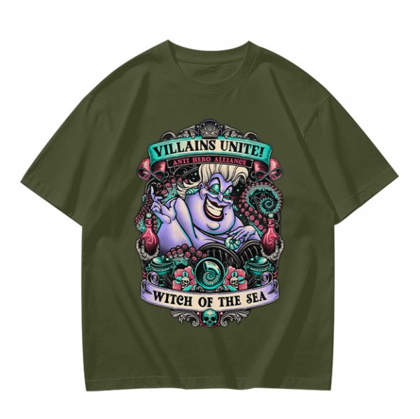 Villains Unite Witch of the Sea Ursula Graphic T-Shirt