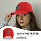 Black Baseball Cap With Totoro Family Line Art Print