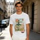 Howl's Moving Castle Stamp Graphic Olive T-Shirt