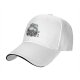 Black baseball cap with My Neighbor Totoro themed graphic print