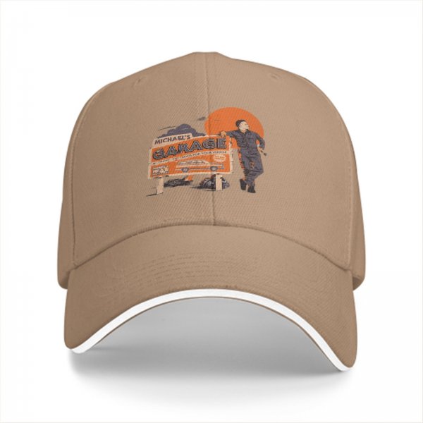 Michael's Garage Themed Black Baseball Cap
