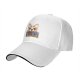 Black baseball cap with corgi dog and 'I'll Be Watching You' snack quote