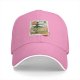 Black Baseball Cap with Howl's Moving Castle Scarecrow Stamp Art