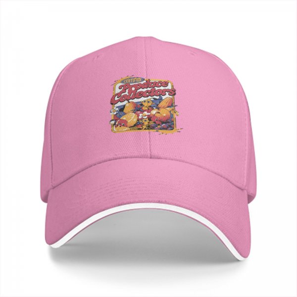 Black Baseball Cap With Certified Produce Collectors Graphic