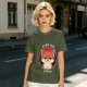 Olive T-Shirt With Zero Fox Given Grumpy Fox Graphic Print