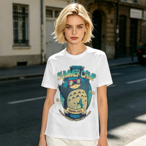 Totoro's Summer Camp Graphic T-Shirt
