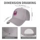 Black Baseball Cap With Pink Hjönk Tarot Style Duck Print